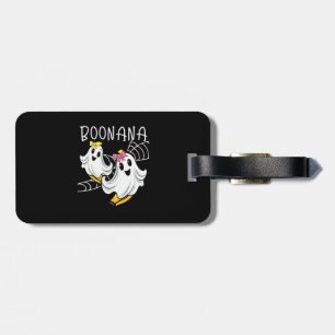 Boonana Cute Ghost Banana Halloween Luggage Tag