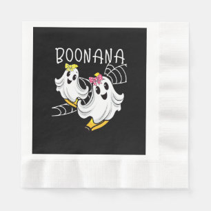 Boonana Cute Ghost Banana Halloween Napkin