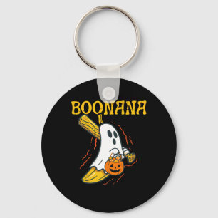 Boonana Cute Ghost Nana Halloween Costume Men Wome Key Ring