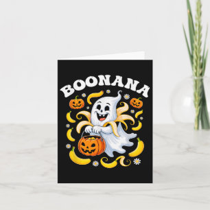 Boonana Funny Ghost Banana Halloween Costume Men W Card