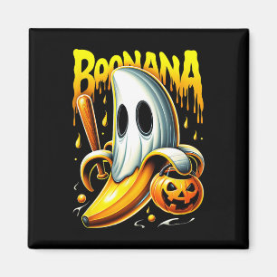 Boonana Ghost Nana Funny Halloween Costume Art Magnet
