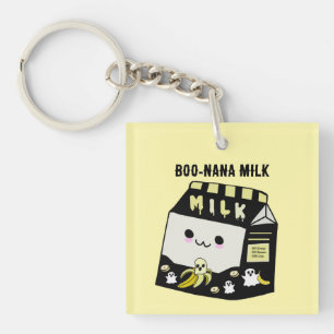 Boonana Milk Double-sided Acrylic Keychain