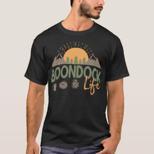 Boondock Life Camping Adventure Overlanding T-Shirt