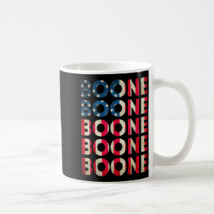 Boone D Name Vintage Retro Us Flag Woman Man  Coffee Mug