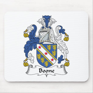 Boone Family Crest Mouse Mat