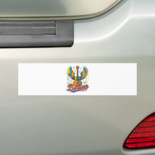 Boone Guitar Bumper Sticker