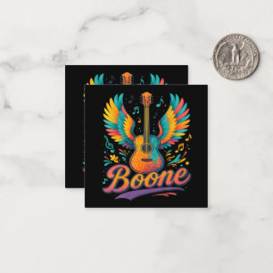 Boone Guitar Card