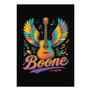 Boone Guitar Photo Print