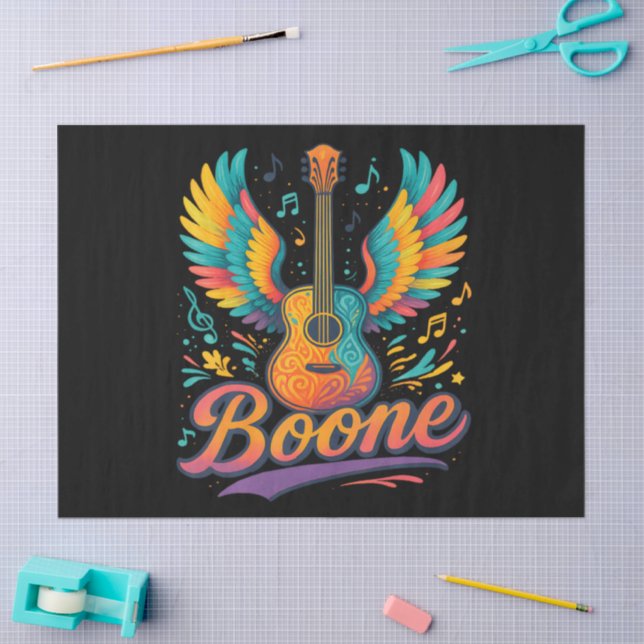 Boone Guitar Tissue Paper (Craft)