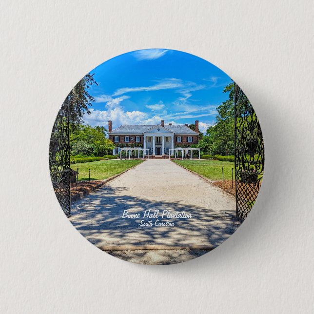Boone Hall Plantation Button (Front)