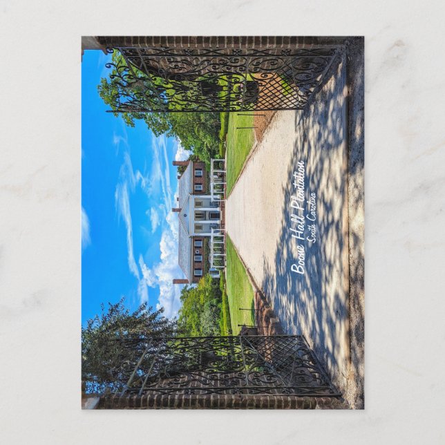 Boone Hall Plantation Postcard (Front)