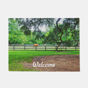 Boone Hall Stables Welcome Mat