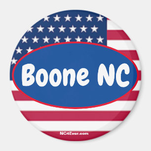 Boone NC Patriotic Places magnet