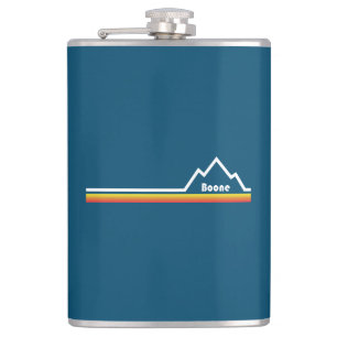 Boone, North Carolina Hip Flask