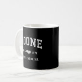 Boone North Carolina Nc Athletic Sports Coffee Mug (Front Left)