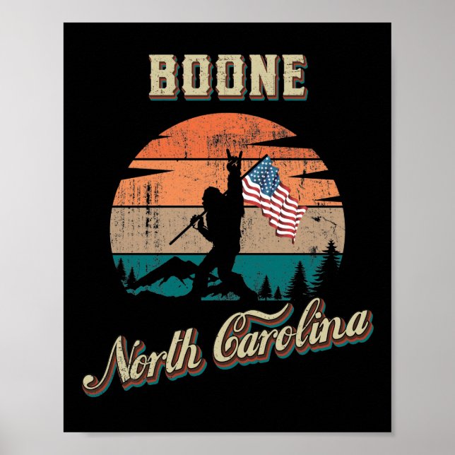 Boone North Carolina Poster (Front)