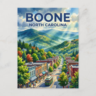 Boone USA Postcard