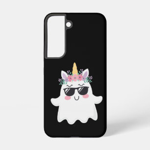 Boonicorn Halloween Cute Unicorn Boo Ghost Kids Samsung Galaxy Case