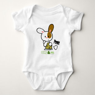 Boony & Co. Boony Pooh White Infant Creeper