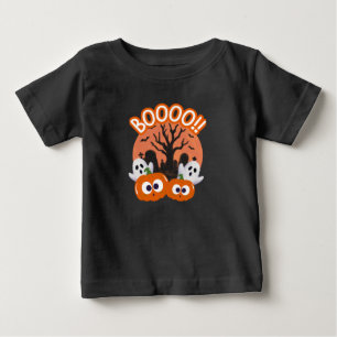 BOOO Pumpkin Ghost Halloween T-Shirt