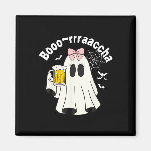 Booo-rrraaccha Funny Ghost Beer Halloween Spooky S Magnet