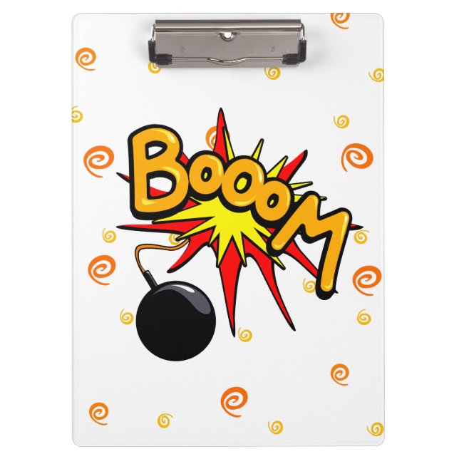 Booom! Clipboard (Front)