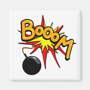 Booom! Square magnet