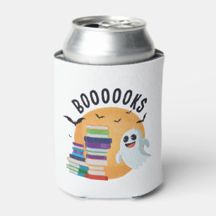 Boooooks Halloween, Booooks Cute Halloween    Can Cooler