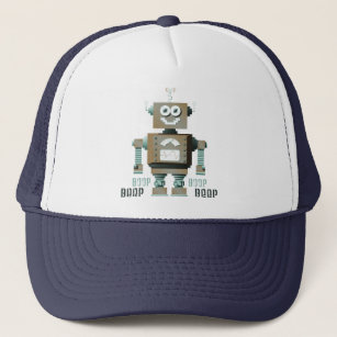 Boop Beep Toy Robot Hat