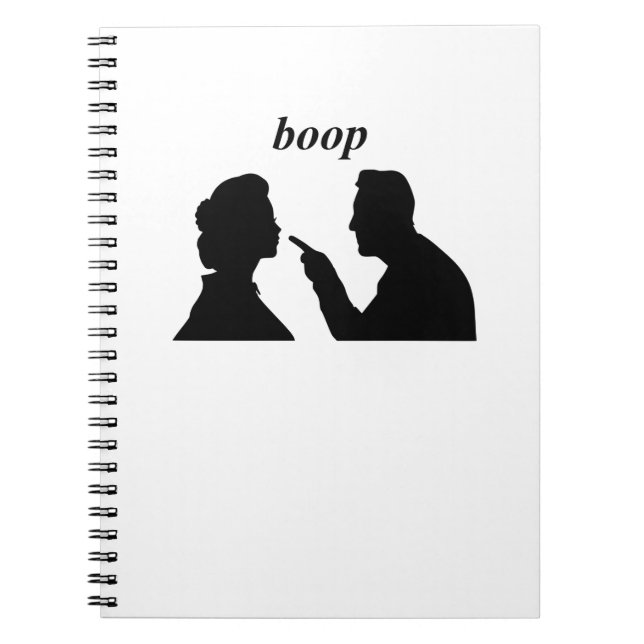Boop The Nose Notebook (Front)