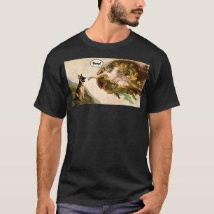 Boop The Snoot of a German Shepherd Funny Dog Meme T-Shirt