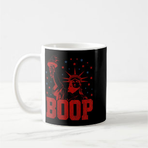 Boop Vintage Statue Of Liberty And Eagle Funny Coffee Mug