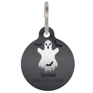 Boos And Bats  Pet Tag