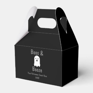 Boos and Booze Halloween Favour Box