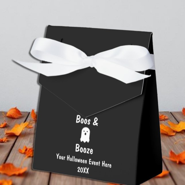 Boos and Booze Halloween Favour Box (Creator Uploaded)