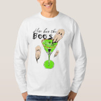 Boos and Booze Halloween Party Vintage Ghost Drink