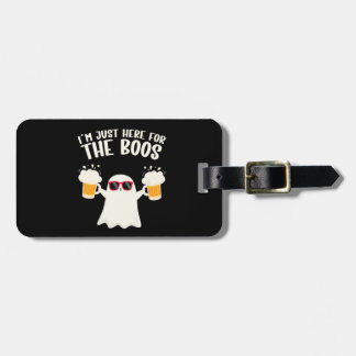Boos Beer Tipsy Ghost Adults Luggage Tag