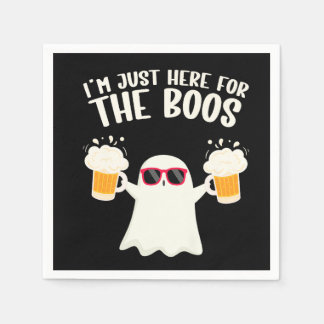 Boos Beer Tipsy Ghost Adults Napkin