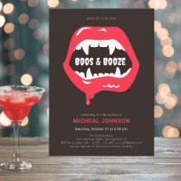 Boos & Booze Fun Halloween 50th Birthday Party