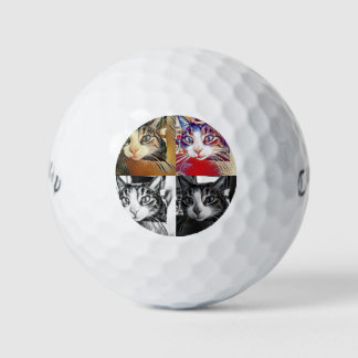 Boo's Collage Golf Balls