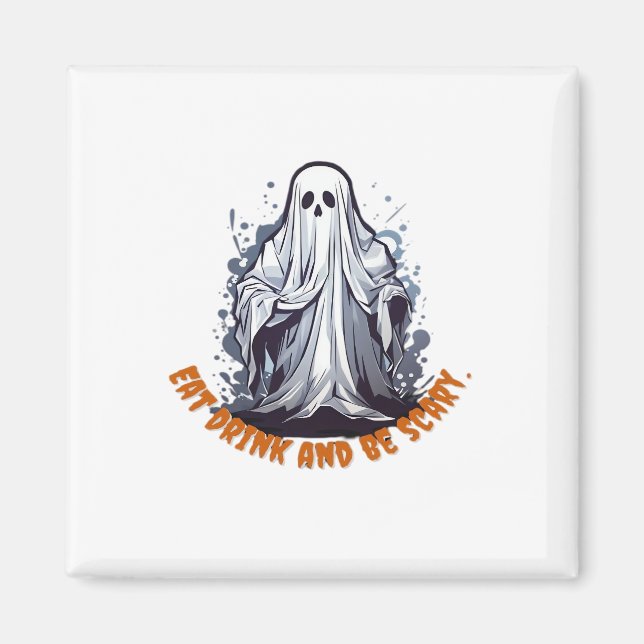 Boos Give Me Chocolate Magnet (Front)