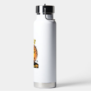 Boos Im Here Again Halloween Spooky Tree Pumpkins  Water Bottle