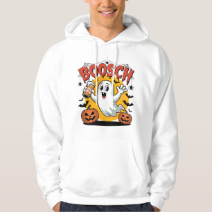 Boosch Ghost Halloween Beer Design Hoodie