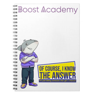 Boost Academy Sharks Notebook