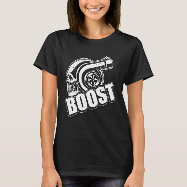 Boost For Car Tuning Tee Real Mechanic 1 (Front)