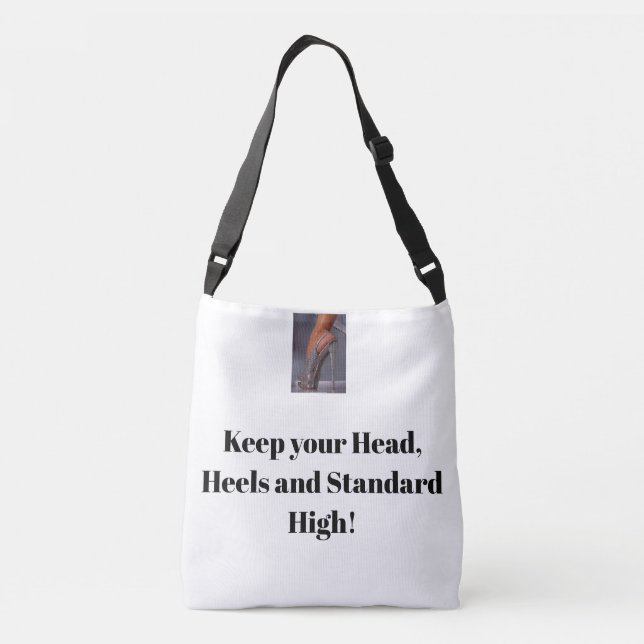 Boost your confidence and style! Crossbody Bag (Back)