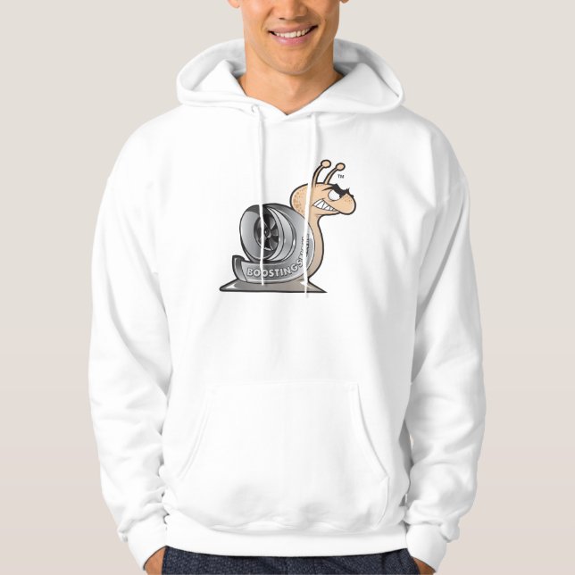 BoostingSnail Logo Hoodie (Front)