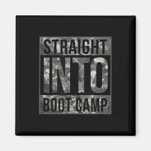 Boot Camp Basic Training Shirt For New Military Re Magnet