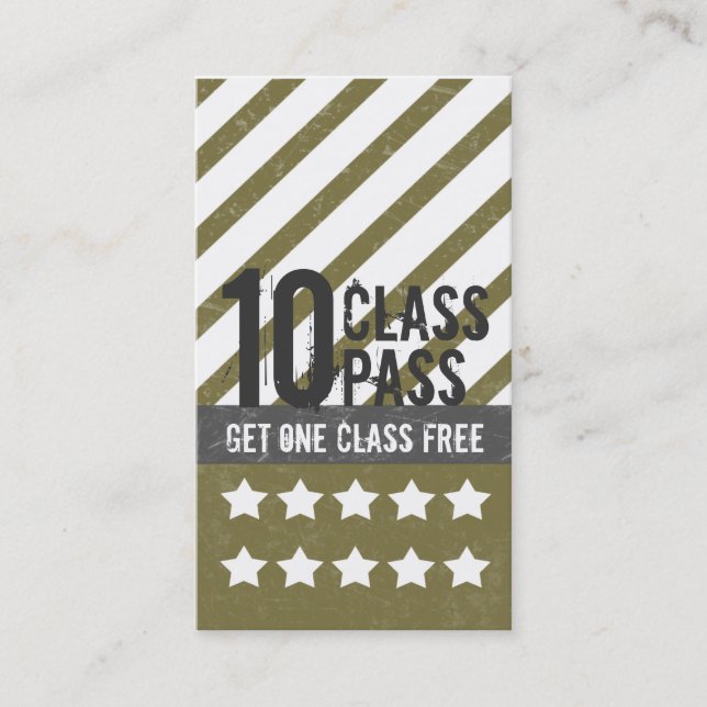 Boot Camp Business Card (Front)