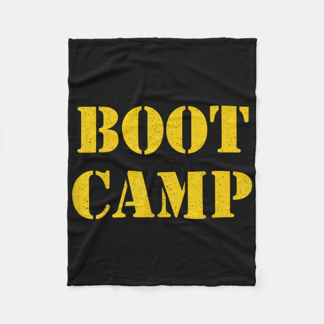 Boot Camp  Fleece Blanket (Front)